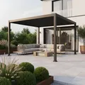 Produktbild: Pavillon Basic Anthrazit B/H ca. 360x240-250 cm