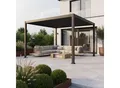 Produktbild: Gardenson Pergola, Metall, 360x240x300 cm, Europäischer Sicherheitsstandard, Sonnen- & Sichtschutz, Pavillons & Pergolas, Pergolas