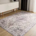 Produktbild: benuta Basic Waschbarer Teppich George - Multicolor 60x120 cm - Kunstfaser - Rechteckig & im Style: Vintage, Elegant, Retro - Pflegeleicht für Wohnzimmer Schlafzimmer