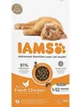 Produktbild: (EUR 8,65/kg) Trockenfutter IAMS Advanced Kitten mit Huhn 1-12 Kätzchen (3 kg)