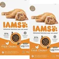 Produktbild: IAMS Advanced Kitten Huhn (€ 6,42/kg) Kätzchen Katzenfutter Katzenbabys 2 x 3 kg