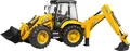 Produktbild: Bruder Landwirtschafts Modell JCB Baggerlader 5CX eco Fertigmodell Spezialfahrzeug Modell