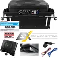 Produktbild: ESX QXF201A Aktiv-Subwoofer für Fiat Ducato Citroen Jumper Peugeot Boxer 250 290