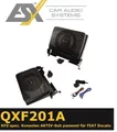 Produktbild: ESX QXF201A aktiver Konsolen Subwoofer kompatibel mit Citroen Jumper II Typ 250