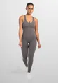 Produktbild: Smilodox Jumpsuit Ilva, Shaped Fit Sportanzug, elastischer Ganzkörperanzug, Overall Nylon, Nylon, Atmungsaktive, Ideal für Sport, Fitness & Freizeit