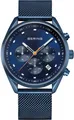 Produktbild: BERING Classic 19240-397 Multifuntion Blau Herrenuhr mit Milanaiseband neu