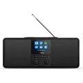 Produktbild: Philips Internet-Radio R8805/10 Dab+ Radio mit Spotify Connect (Bluetooth, Timer, Doppelalarm, Qi Mobile Charging, USB) Farbe Schwarz - Schwarz