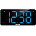 Produktbild: FM Radiowecker mit USB Port 3” LED Display Uhr Blaupunkt Schwarz CR15WH
