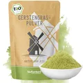 Produktbild: bioKontor – Bio Gerstengraspulver 500g – Gerstengras Pulver fein gemahlen – Gerstengras aus biologischem Anbau – vielseitig für Smoothies & grünen Saft – 100% naturrein – deutsche Handabfüllung