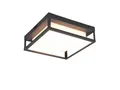Produktbild: TRIO Leuchten LED Außen-Deckenleuchte, Lichttemperatur einstellbar, LED fest integriert, Warmweiß, Neutralweiß, mit Metall Rahmen Anthrazit zur Hausbeleuchtung 30 x 30cm