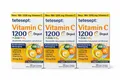 Produktbild: 3er Pack tetesept Vitamin C 1200 Depot + Zink + D3 Tabletten 30 St, 43,8 g