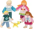 Produktbild: Biegepuppen Holzbiegepuppe Familie Susibelle Puppenstube Puppenhaus Puppenspiel