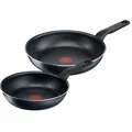 Produktbild: Tefal XL Force Pfannenset 2-tlg. Pfannen Pfanne Bratpfanne Aluminium C38590