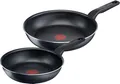 Produktbild: TEFAL Pfannenset Tefal C38590 XL Force 2 Stück 24 und 28 cm antihaftbeschichtet