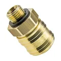 Produktbild: Rectus Druckluftkupplung Stecknippel Schnellkupplung RQS Stecker aus Messing NW 7,2mm (1/4