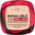 Produktbild: L'Oréal Paris Infaillible 24H Fresh Wear Make-Up-Puder 180 Rose Sand Puder (lose) 9g Kompakt Foundation