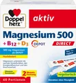 Produktbild: Doppelherz Magnesium 500 B12 DIRECT DEPOT Funktion HOCHDOSIERT Beitrag 0,096 kg