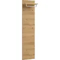 Produktbild: Garderobenpaneel, Eiche, Holz, Eiche, Balkeneiche, furniert, 42x183x27 cm, Goldenes M, Made in Germany, DGM-Klimapakt, Aufhängemöglichkeit, Hutablage, Kleiderstange, Garderobe, Garderobenpaneele, Garderobenpaneele