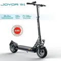 Produktbild: Elektroroller JOYOR Y8-S Mit ABE-Gutachten - 500W Motor 48V26AH Batterie 85KM Reichweite Scheibenbremsen - Schwarz - Schwarz