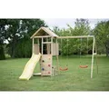 Produktbild: Wendi Toys Kinderspielturm Giraffe inkl. Rutsche & Kletterwand 270 cm x 340 cm x