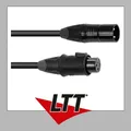 Produktbild: EUROLITE DMX Kabel EC-1 IP65 3pol 3m sw