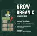 Produktbild: COMPO GROW ORGANIC Düngesticks - 100% natürliche Inhaltsstoffe - Langzeitwirkung