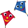 Produktbild: Drachenset - Happy Eddy  2 STÜCK Blue/red  - Einleiner Drachen für Kinder ab ...