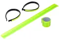 Produktbild: Reflektion Armband Reflektorarmband Hosenklammer Band Arm 4-tlg Radfahrer Jogger