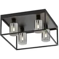 Produktbild: Deckenleuchte, Schwarz, Metall, 45x20.5x45 cm, Lampen & Leuchten, Innenbeleuchtung, Deckenleuchten