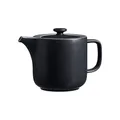 Produktbild: Ritzenhoff & Breker Kanne Jasper, Steinzeug, 1,4 Liter, Teekanne/Kaffeekanne in moderner Trendfarbe, Mattglasur & Soft-Touch-Haptik, Schwarz