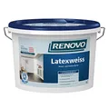 Produktbild: Latexweiss Latexfarbe 5 L Seidenglänzend Renovo Wand Deckenfarbe