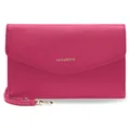 Produktbild: Lazarotti Bologna Leather Clutch Tasche Leder 23cm #LZR-LZ03014 (hot pink)