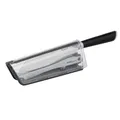 Produktbild: K25790 Eversharp Santokumesser + Messerschärfer integriertes Schleifsystem Al...