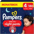 Produktbild: Pampers Night Windeln Pants Größe 4 (9kg-15kg) Baby-Dry