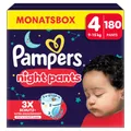 Produktbild: Pampers Baby Dry Night Pants Gr. 4 Windeln, 180 Stück, Monatsbox