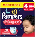 Produktbild: Pampers Night Pants Größe 4, 180 Windeln, 9-15kg, Pampers Night Pants, Schutz