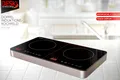 Produktbild: Deski Doppel - Induktionskochplatte  3500 Watt Touch-Display Induktion Kochfeld
