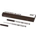 Produktbild: MONTBLANC Mystery Black Kugelschreibermine F schwarz, 2 St.