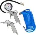 Produktbild: Güde Druckluft-Set 3-tlg. Reifenfüller Spiralschlauch Ausblaspistole