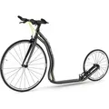 Produktbild: Yedoo Wolfer Sport Alloy Roller Scooter Tretroller - für Erwachsene und Teenager, bis 120 kg, mit Luftreifen 28/20 und verstellbarem Lenker Schwarz - Schwarz