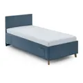 Produktbild: meise.möbel Polsterbett Cool mit Lattenrost Cord Blau Ocean 90 x 200 cm