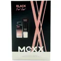 Produktbild: Mexx BLACK WOMAN Geschenkset 1 Set = 1 x 30ml Eau de Toilette 1 x 50ml Duschgel