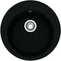 Produktbild: Franke Küchen-Spüle Pamira ROG 610-41 (114.0199.718) - Fragranit Onyx - Schwarz