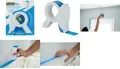 Produktbild: ScotchBlue Abdeckbandapplikator + 1 Rolle Abdeckband 2090 vereinfacht das Abkleben, ergonomischer, runder Griff, - 1 Stück (TA3-SB-ESF2090)