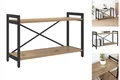 Produktbild: Bücherregal Eiche Handwerklich 80x30x48,5 Cm Spanplatte