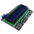Produktbild: AZDelivery HD44780 LCD Keypad Shield 16x2 LCD1602 I2C Display Modul 2x16 Zeichen (mit Blauem Hintergrund und Weißen Zeichen) kompatibel mit Arduino inklusive E-Book!