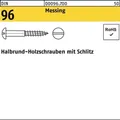 Produktbild: 200er PACK(Stk)  000096700000030008 Holzschraube DIN 96 Halbrundkopf Schlitz 3 x