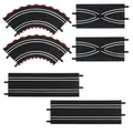 Produktbild: Carrera GO!!! Ausbauset 1 61600 Schienen Set Erweiterung Geraden Kurven NEU