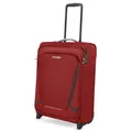 Produktbild: Travelite Handgepäck Koffer mit 2 Rollen für Condor + Ryanair, integriertes Zahlenschloss, Bordtrolley Jetpack: Superleichter Weichgepäck Trolley mit Aufsteckfunktion, 55x40x20 cm, 41 l, 1,7 kg