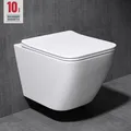Produktbild: Wand WC spülrandlos Hänge WC spülrandlos Wandhängend WC Sitz Softclose Aachen308